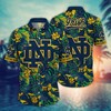Notre Dame Fighting Irish NCAA Flower Hawaii Shirt For Fans Ver 30