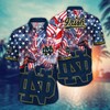 Notre Dame Fighting Irish NCAA Flower Hawaii Shirt For Fans Ver 32