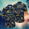 Notre Dame Fighting Irish NCAA Flower Hawaii Shirt For Fans Ver 33