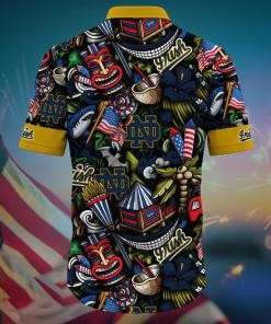 Notre Dame Fighting Irish NCAA Flower Hawaii Shirt For Fans Ver 4