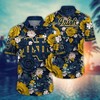 Notre Dame Fighting Irish NCAA Flower Hawaii Shirt For Fans Ver 8