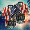 Notre Dame Fighting Irish NCAA Flower Hawaii Shirt For Fans Ver 9