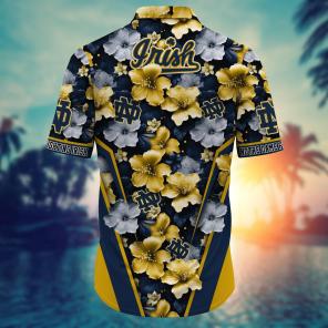 Notre Dame Fighting Irish NCAA Hawaiian Shirt, Aloha Shirt Ver 2