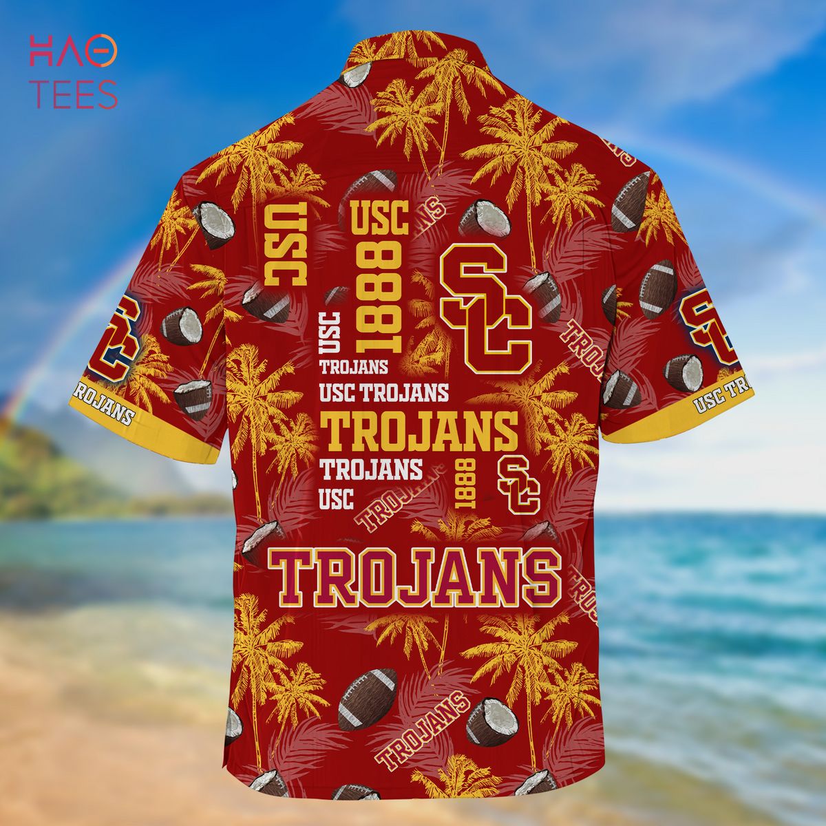 Official USC Trojans Hawaiian Shirt - New Gift for Summer