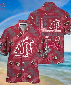 Official Washington State Cougars Hawaiian Shirt - New Gift for Summer 