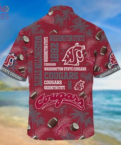 Official Washington State Cougars Hawaiian Shirt - New Gift for Summer