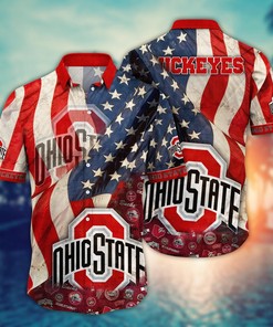 Ohio State Buckeyes NCAA Flower Hawaii Shirt For Fans Ver 10