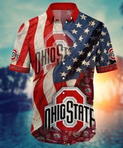 Ohio State Buckeyes NCAA Flower Hawaii Shirt For Fans Ver 10