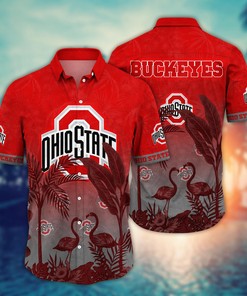 Ohio State Buckeyes NCAA Flower Hawaii Shirt For Fans Ver 11