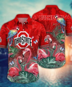 Ohio State Buckeyes NCAA Flower Hawaii Shirt For Fans Ver 12
