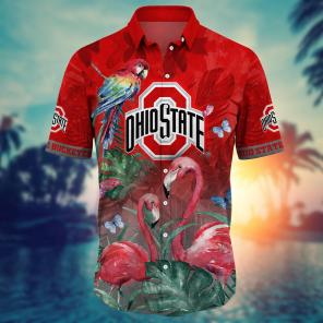 Ohio State Buckeyes NCAA Flower Hawaii Shirt For Fans Ver 12