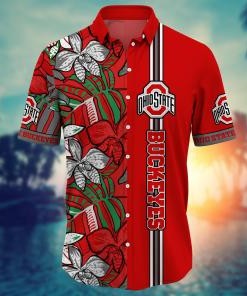 Ohio State Buckeyes NCAA Flower Hawaii Shirt For Fans Ver 15