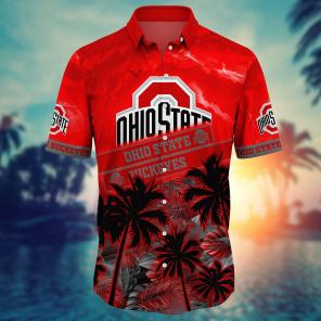 Ohio State Buckeyes NCAA Flower Hawaii Shirt For Fans Ver 21