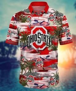 Ohio State Buckeyes NCAA Flower Hawaii Shirt For Fans Ver 23