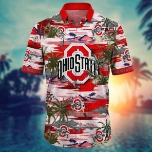 Ohio State Buckeyes NCAA Flower Hawaii Shirt For Fans Ver 23