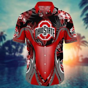 Ohio State Buckeyes NCAA Flower Hawaii Shirt For Fans Ver 24