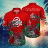 Ohio State Buckeyes NCAA Flower Hawaii Shirt For Fans Ver 29