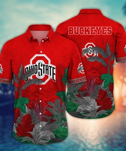 Ohio State Buckeyes NCAA Flower Hawaii Shirt For Fans Ver 29