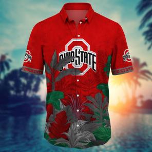 Ohio State Buckeyes NCAA Flower Hawaii Shirt For Fans Ver 29