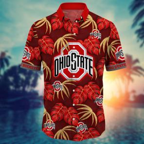 Ohio State Buckeyes NCAA Flower Hawaii Shirt For Fans Ver 31