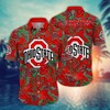 Ohio State Buckeyes NCAA Flower Hawaii Shirt For Fans Ver 33