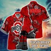 Ohio State Buckeyes NCAA Flower Hawaii Shirt For Fans Ver 35