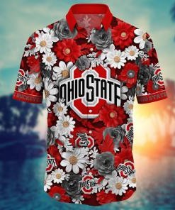 Ohio State Buckeyes NCAA Flower Hawaii Shirt For Fans Ver 4