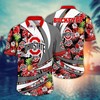 Ohio State Buckeyes NCAA Flower Hawaii Shirt For Fans Ver 7