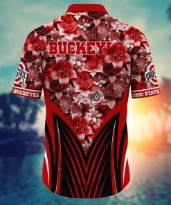 Ohio State Buckeyes NCAA Hawaiian Shirt, Aloha Shirt Ver 1