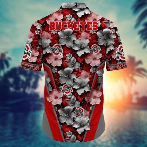 Ohio State Buckeyes NCAA Hawaiian Shirt, Aloha Shirt Ver 2