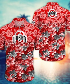 Ohio State Buckeyes NCAA Hawaiian Shirt Gift For Fan