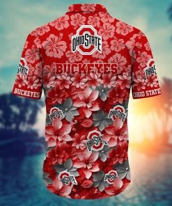 Ohio State Buckeyes NCAA Hawaiian Shirt Gift For Fan