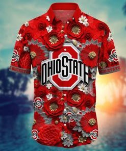 Ohio State Buckeyes NCAA Hawaiian Shirt for This Summer Customize Shirt Any Team