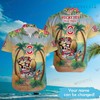 Ohio State Hawaiian Shirt Flamingo Mascot Parrot Custom, Best Gift For Fans 