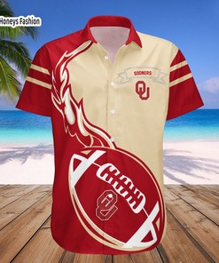 Oklahoma Sooners Genuine NCAA Hawaiian Shirt