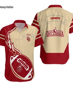 Oklahoma Sooners Genuine NCAA Hawaiian Shirt