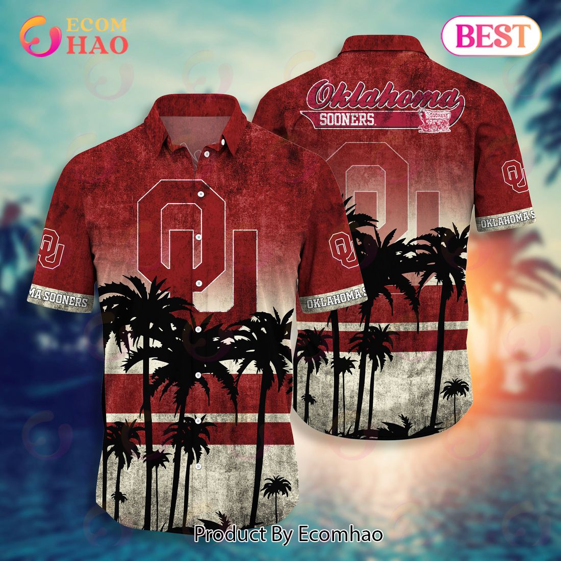 Oklahoma Sooners Hawaiian Shirt And Shorts, Hot Trending Summer Style