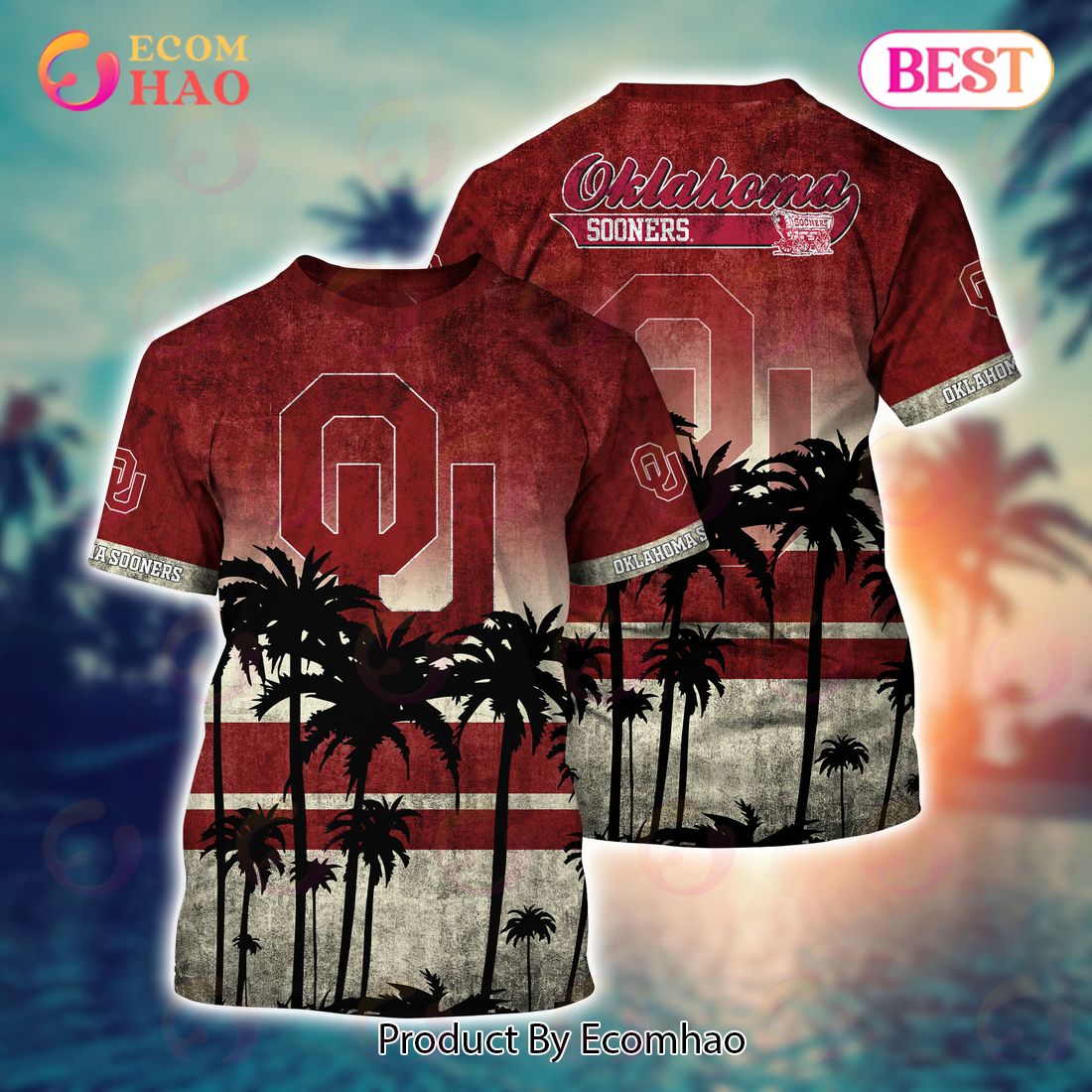 Oklahoma Sooners Hawaiian Shirt And Shorts, Hot Trending Summer Style