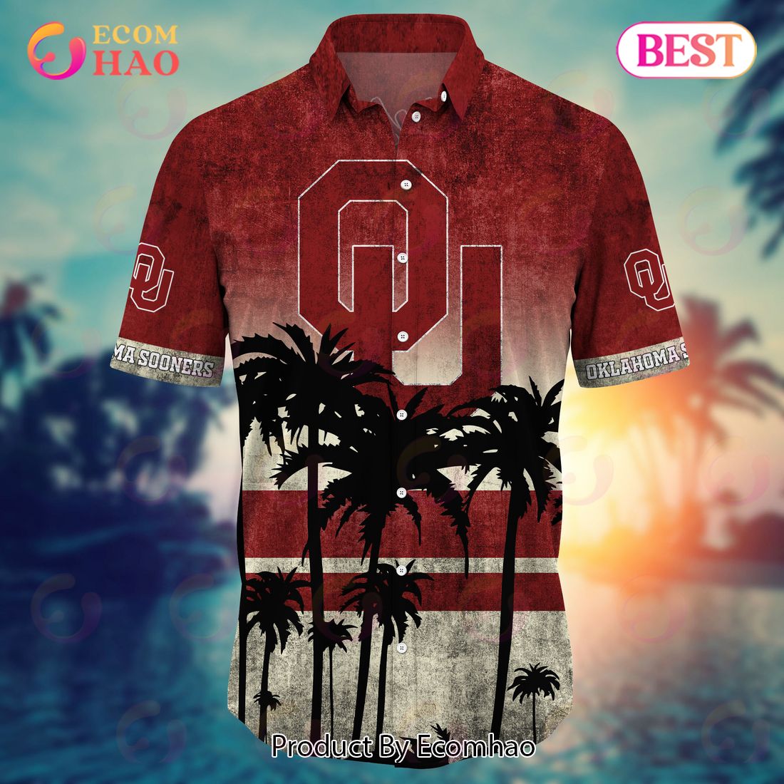 Oklahoma Sooners Hawaiian Shirt And Shorts, Hot Trending Summer Style