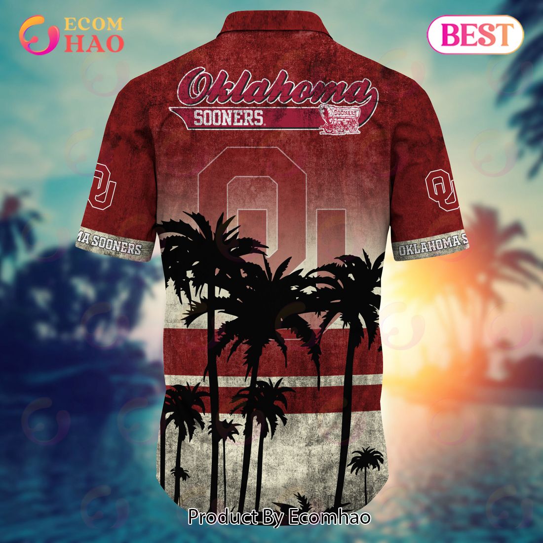 Oklahoma Sooners Hawaiian Shirt And Shorts, Hot Trending Summer Style