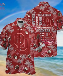 Oklahoma Sooners Hawaiian Shirt, Great New Gift for Summer 