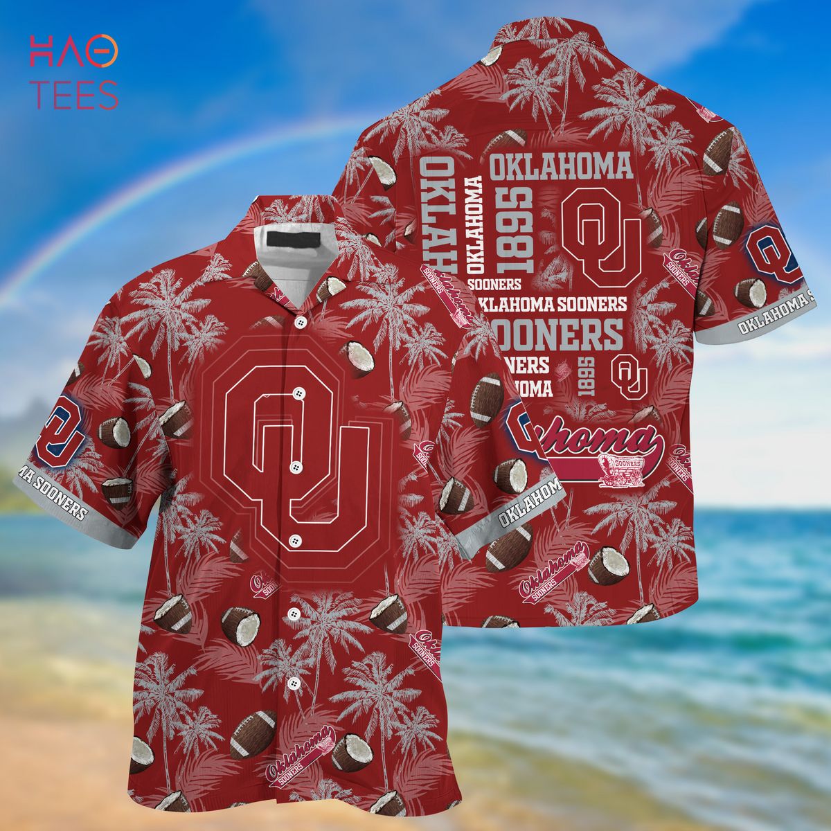 Oklahoma Sooners Hawaiian Shirt, Great New Gift for Summer