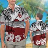 Oklahoma Sooners Hibiscus Beach Shirt with Hawaii Shirt