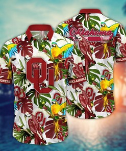 Oklahoma Sooners NCAA Flower Hawaii Shirt For Fans Ver 1