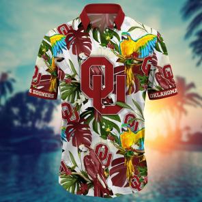 Oklahoma Sooners NCAA Flower Hawaii Shirt For Fans Ver 1