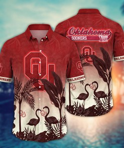 Oklahoma Sooners NCAA Flower Hawaii Shirt For Fans Ver 10
