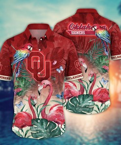 Oklahoma Sooners NCAA Flower Hawaii Shirt For Fans Ver 11