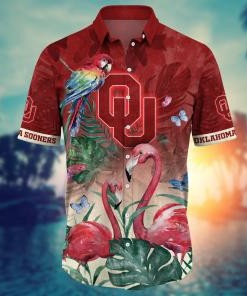 Oklahoma Sooners NCAA Flower Hawaii Shirt For Fans Ver 11