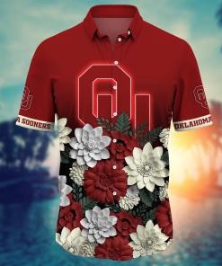 Oklahoma Sooners NCAA Flower Hawaii Shirt For Fans Ver 12
