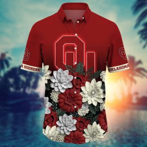 Oklahoma Sooners NCAA Flower Hawaii Shirt For Fans Ver 12